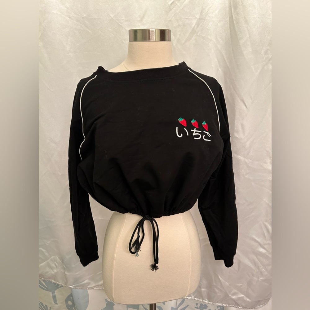 Japanese Cherry Cropped Sweater